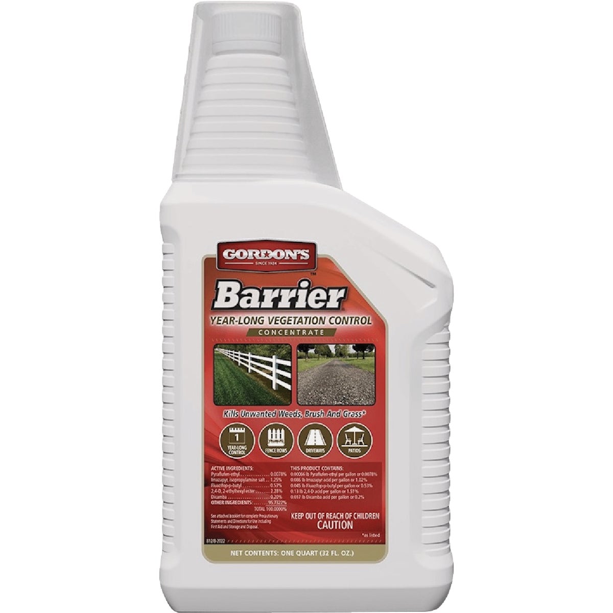 Gordon's 1 Qt. Concentrate Barrier Year-Long Vegetation Control