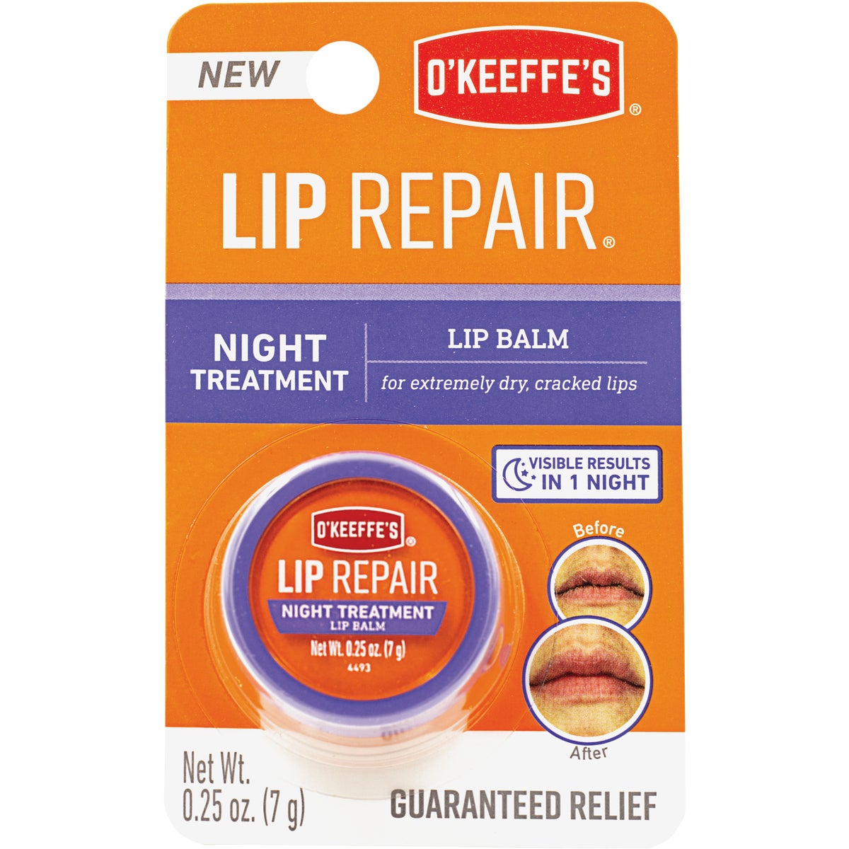 O'Keeffe's 0.25 Oz. Lip Repair Night Treatment