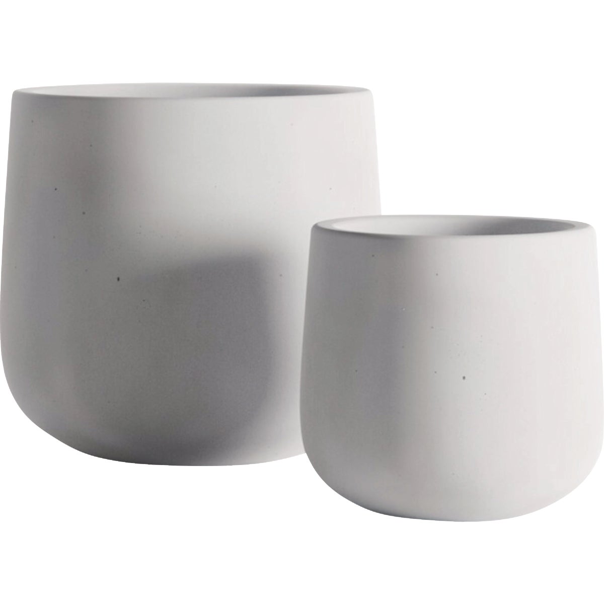 AveraStone Century 4 In. White Planter