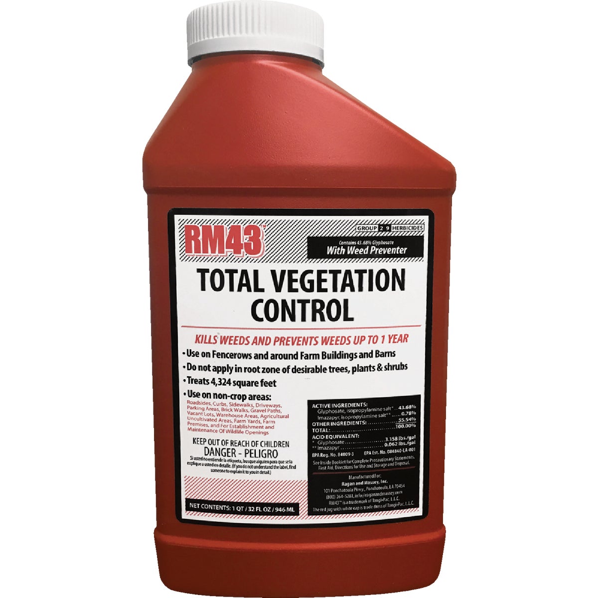 RM43 32 Oz. Concentrate Total Vegetation Control