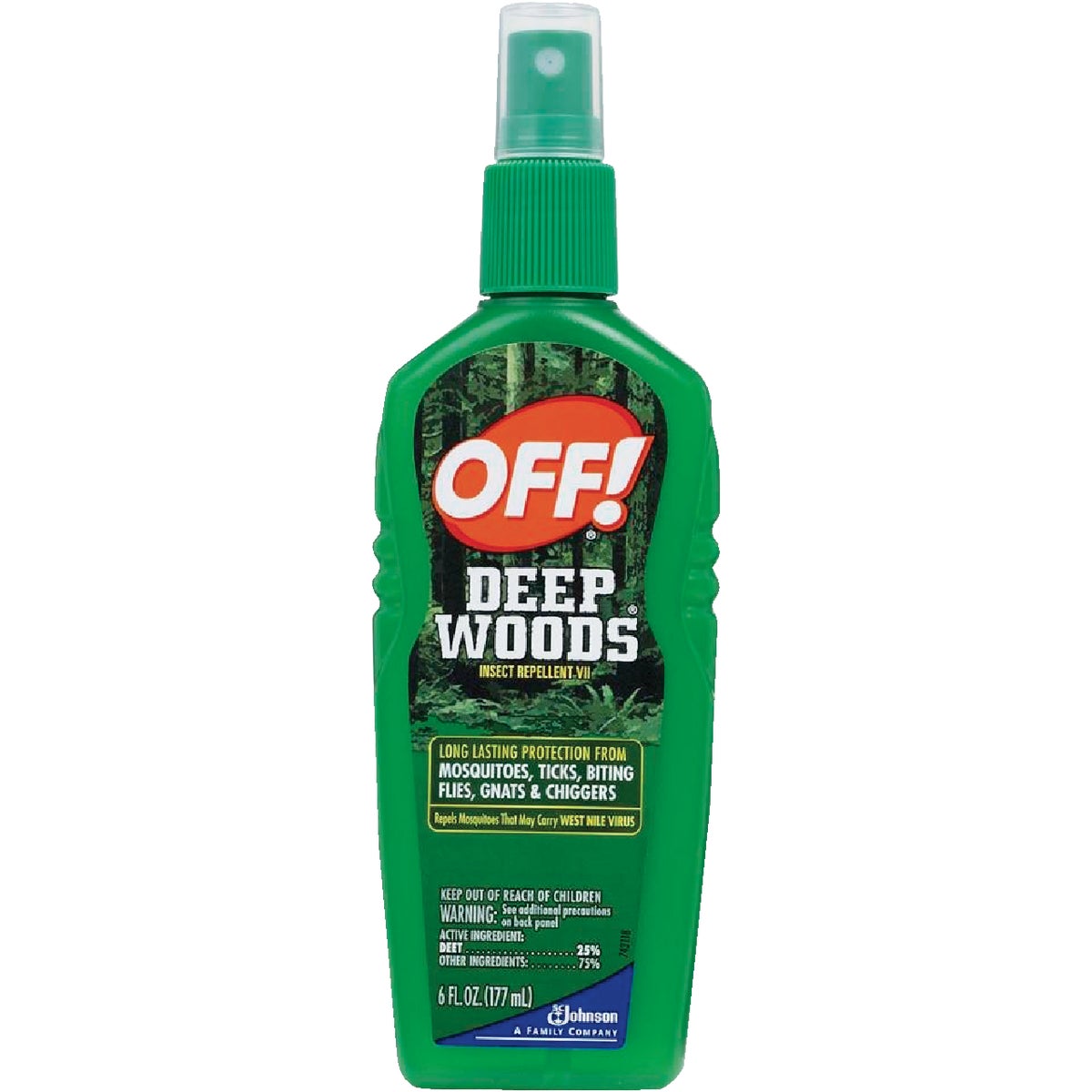 Deep Woods Off 6 Oz. Insect Repellent Pump Spray