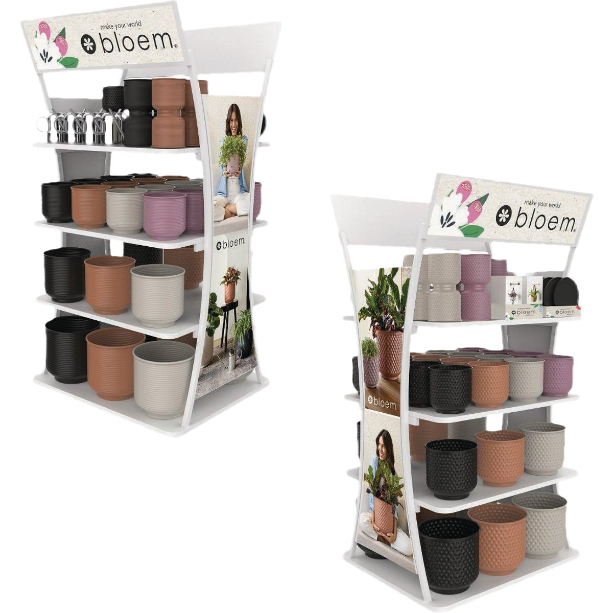 Bloem Trendy Tower Planter Display (142-Piece)