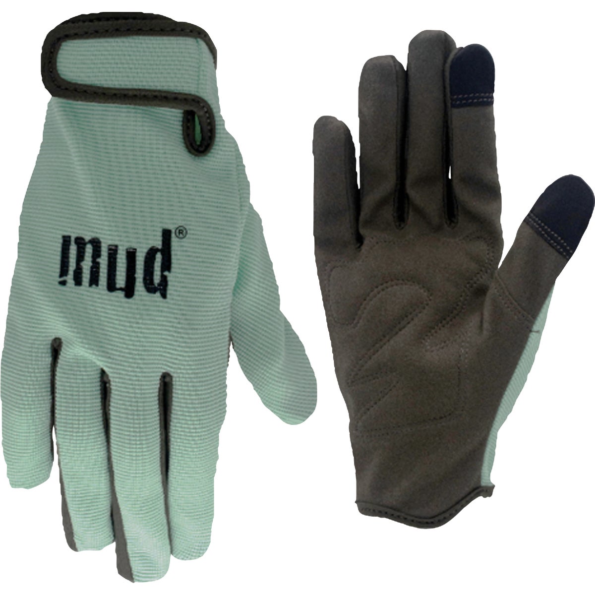 Mud Women's Small/Medium Synthetic Leather Mint Garden Glove