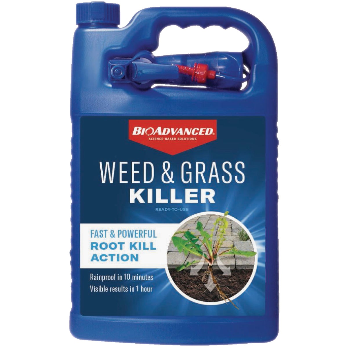 BioAdvanced 1 Gal. Ready To Use Trigger Spray Weed & Grass Killer