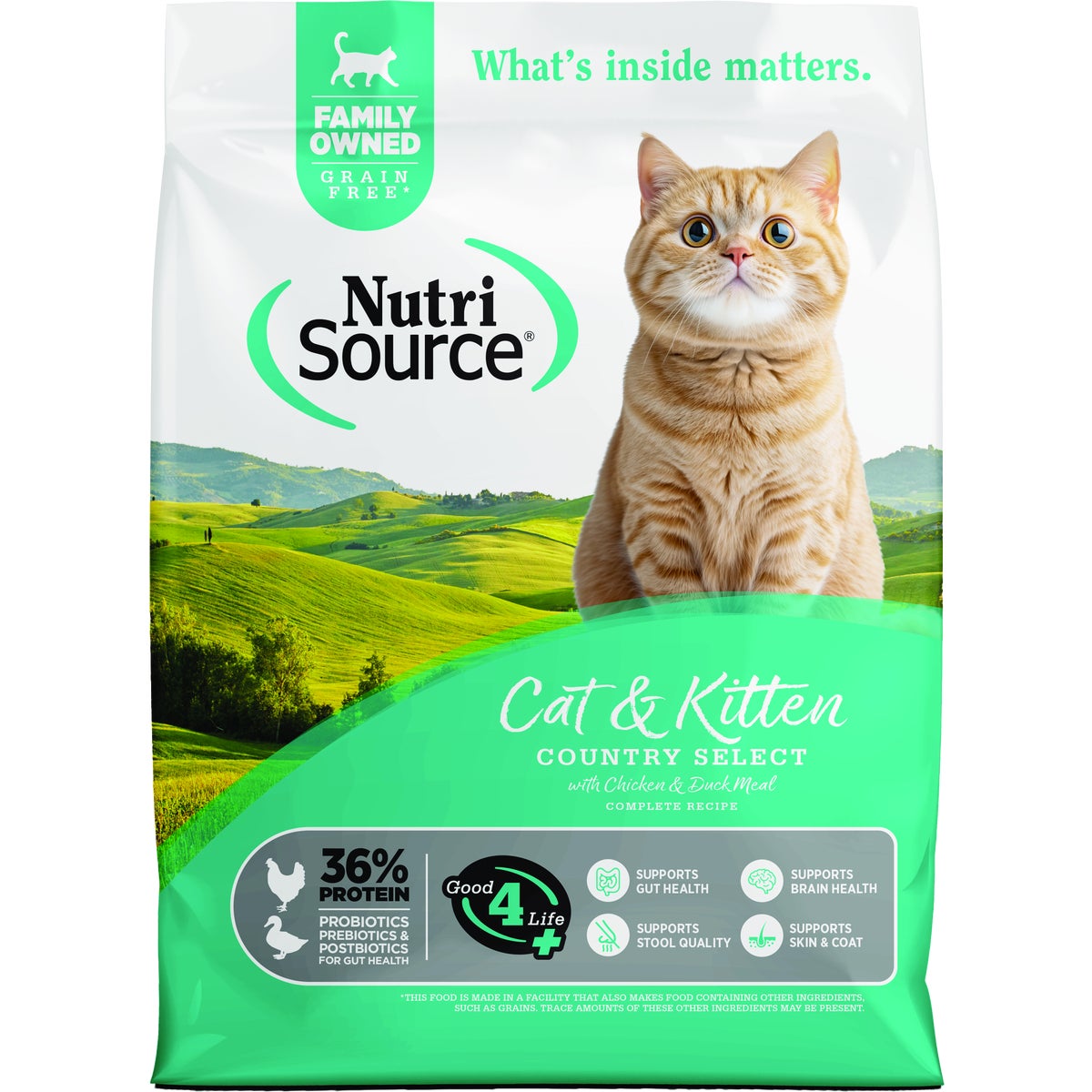 NutriSource 4 Lb. Country Select Recipe Grain Free Cat Food