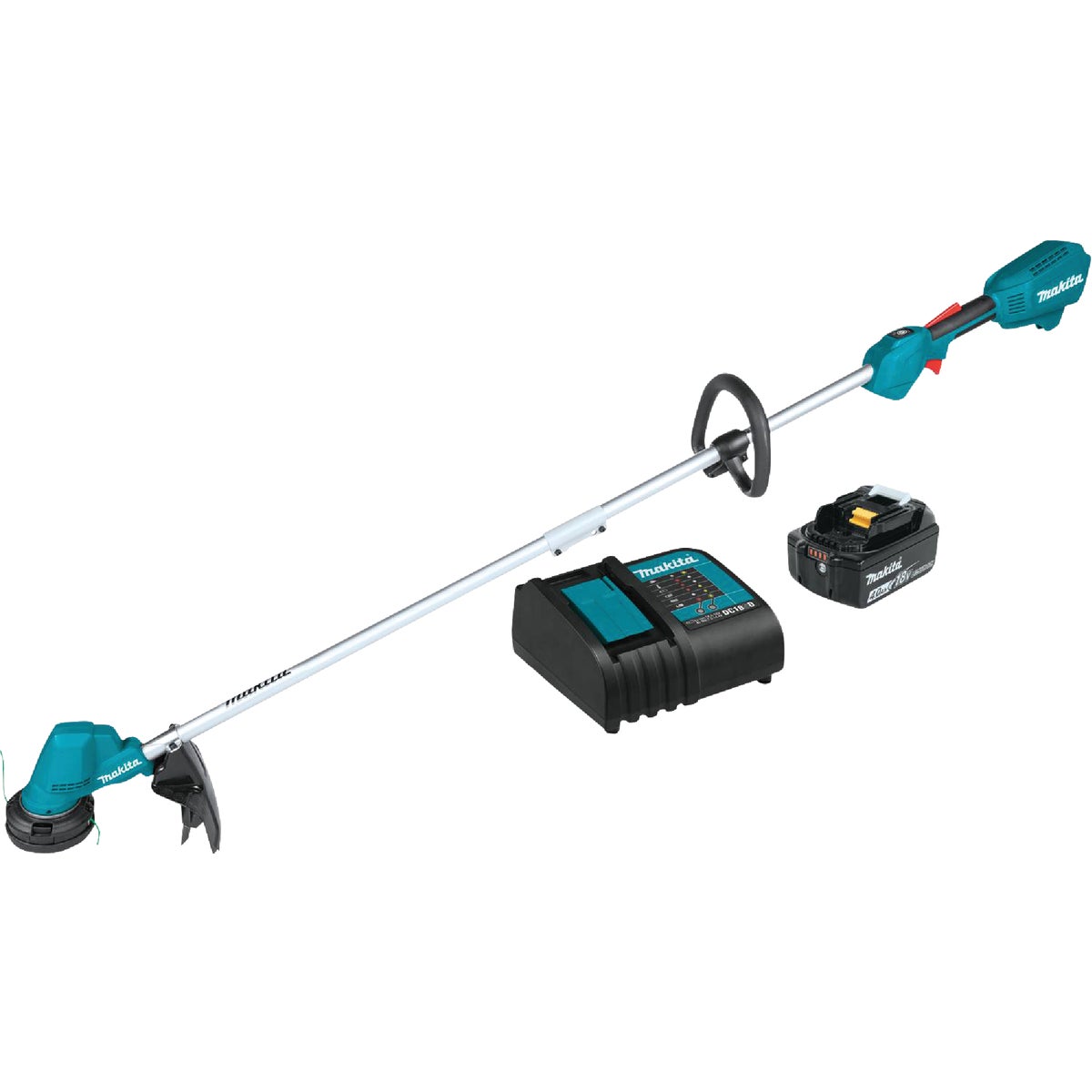 Makita 18V LXT 13 In. Lithium-Ion Straight Brushless Cordless String Trimmer Kit