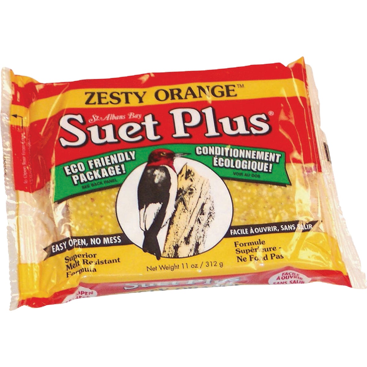 Suet Plus 11 Oz. Zesty Orange Suet