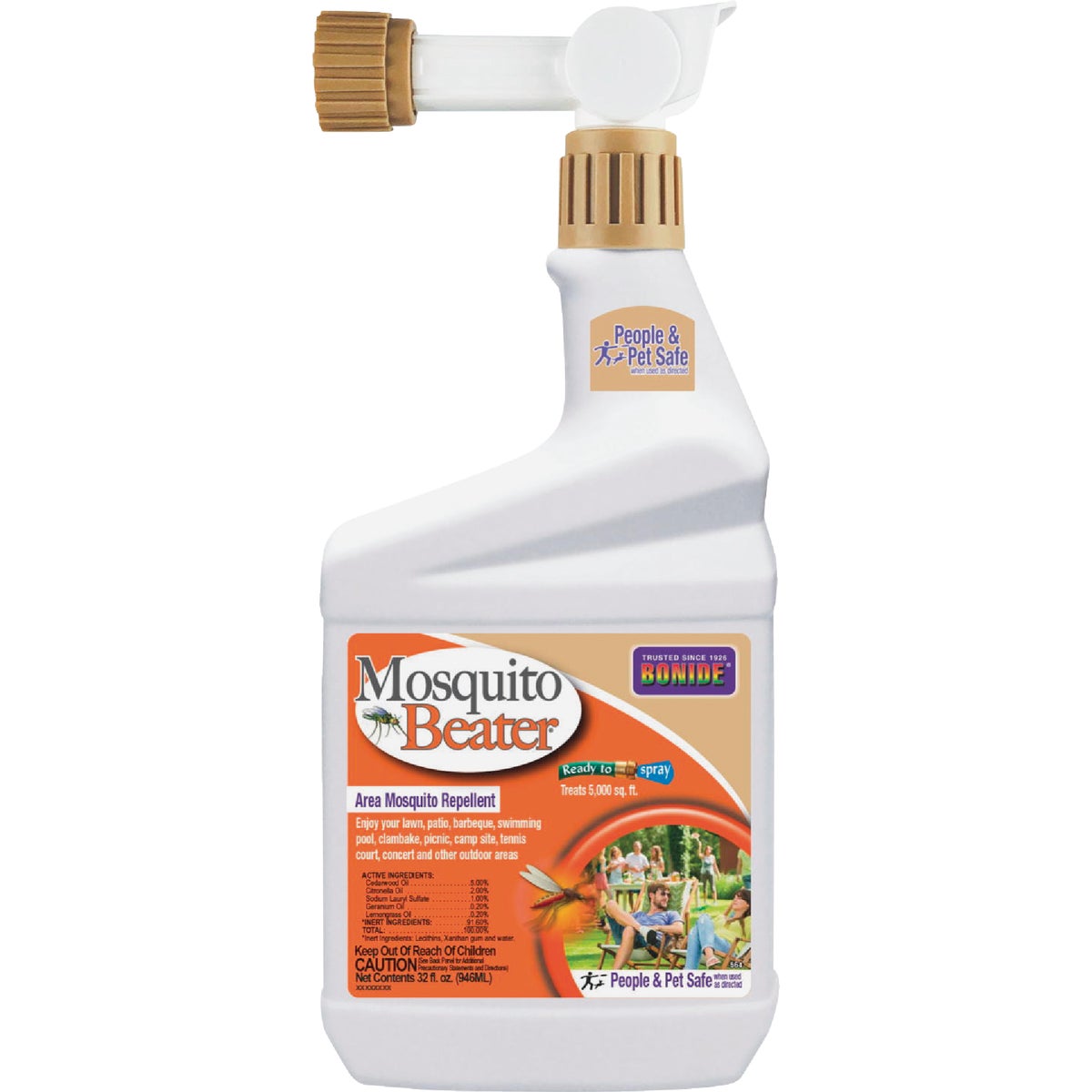 Bonide Mosquito Beater 1 Qt. Ready To Spray Hose End Insect Repellent