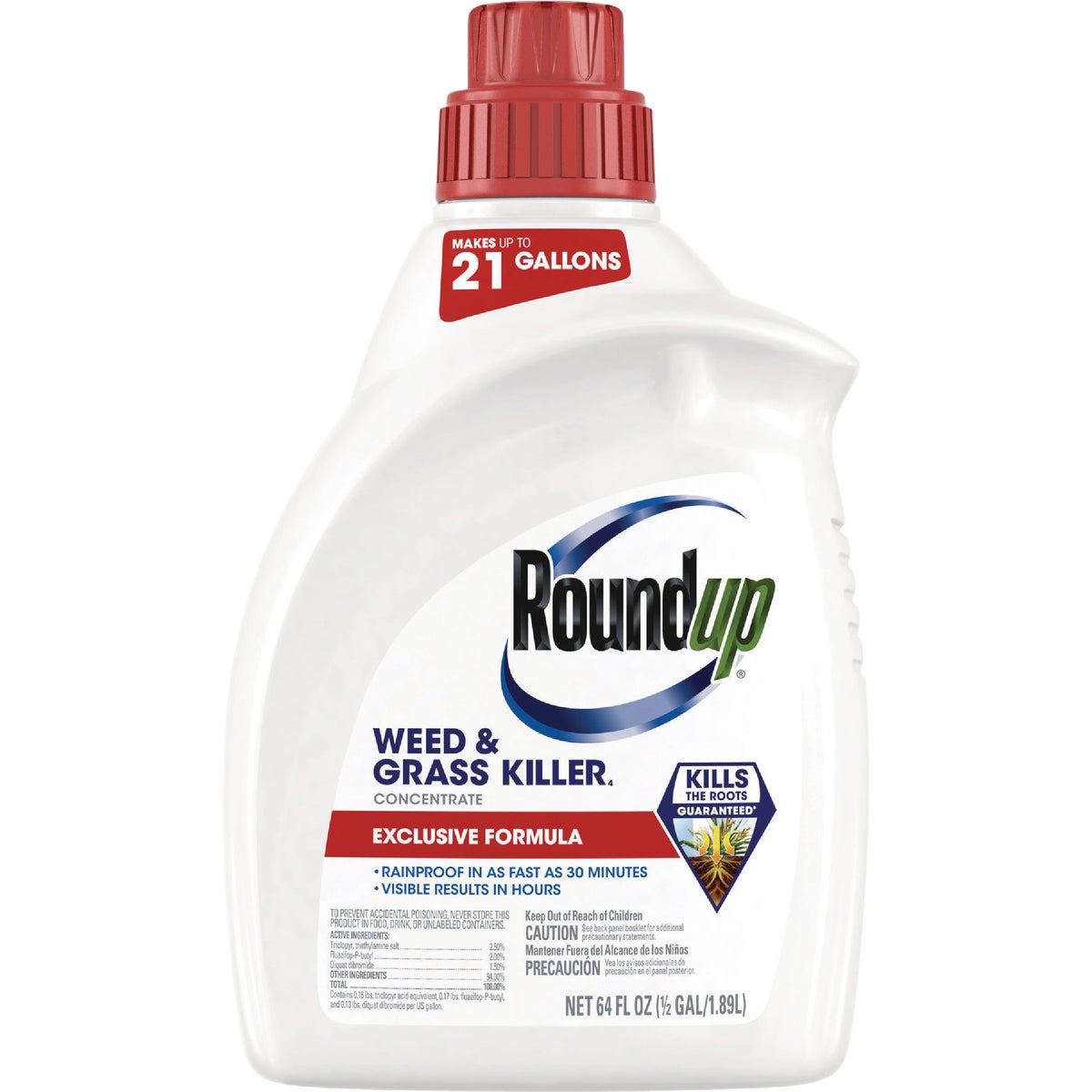 Roundup Exclusive Formula 1/2 Gal. Concentrate Weed & Grass Killer