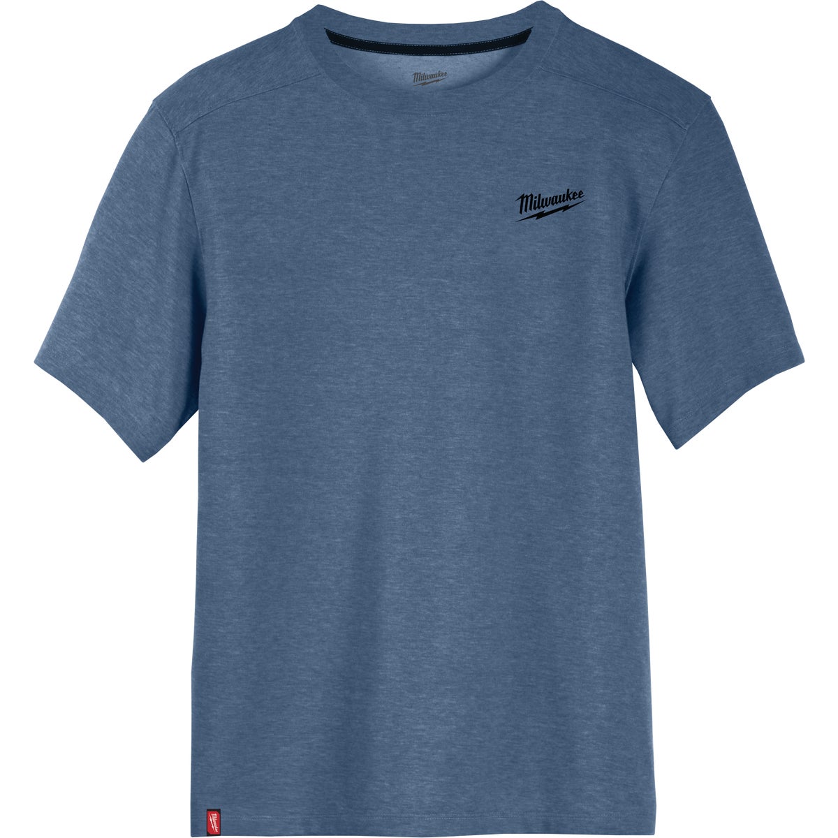 Milwaukee FREEFLEX Men's 2XL Blue Short Sleeve Hybrid T-Shirt