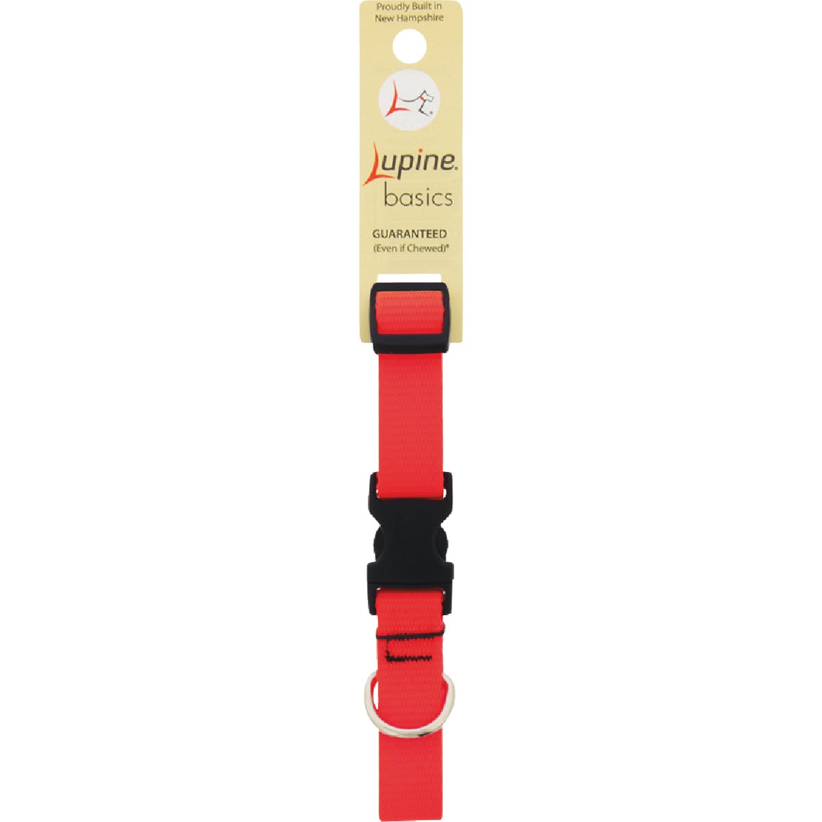 Lupine 3/4 In. Blaze Orange 9 to 14 In. Adjustable Collar