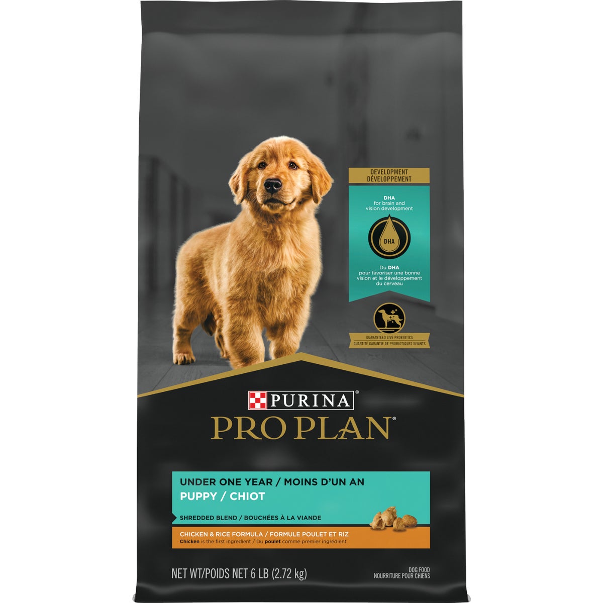 Purina Pro Plan Shredded Blend 6 Lb. Chicken & Rice Flavor Dry Puppy Food
