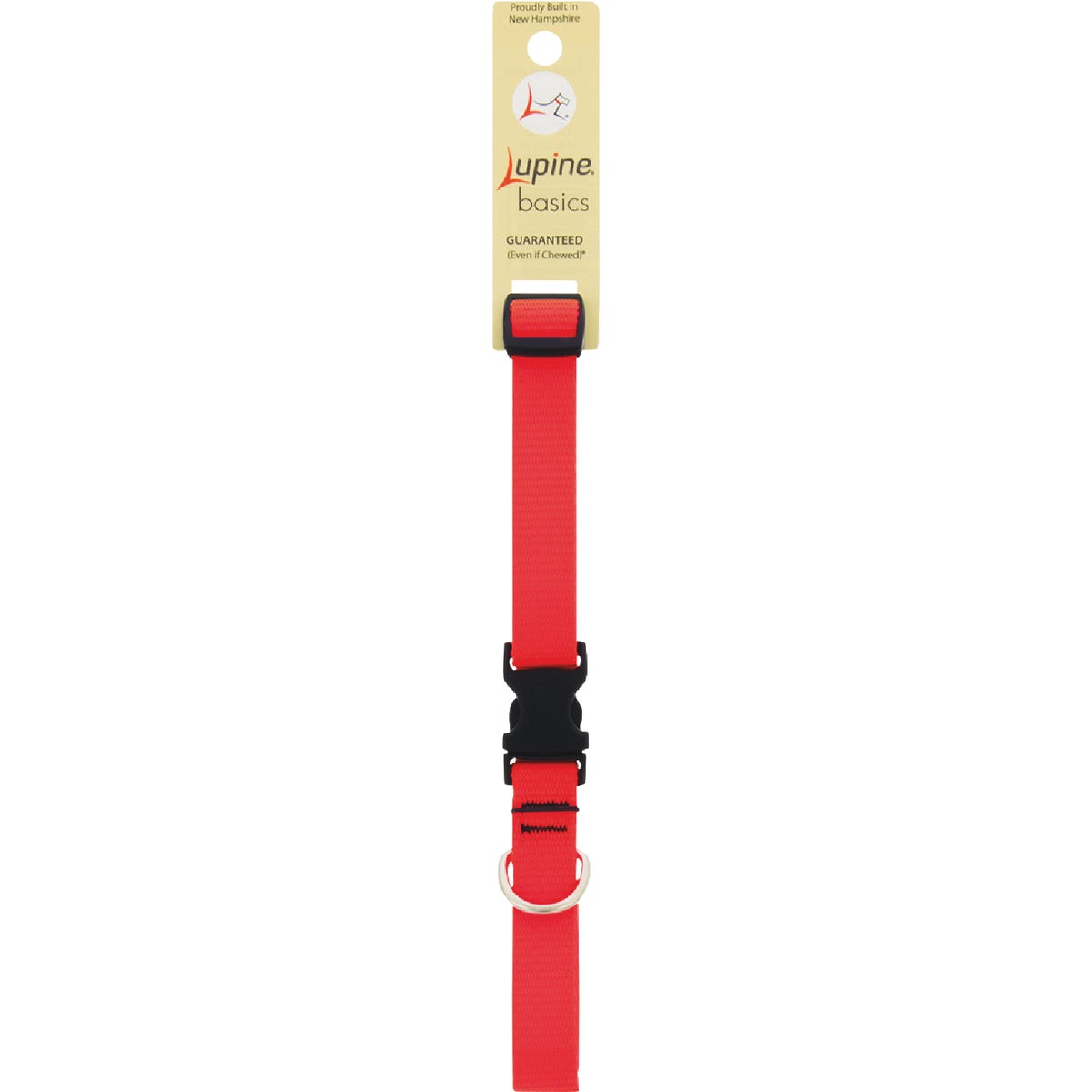 Lupine 3/4 In. Blaze Orange 13 to 22 In.Adjustable Collar