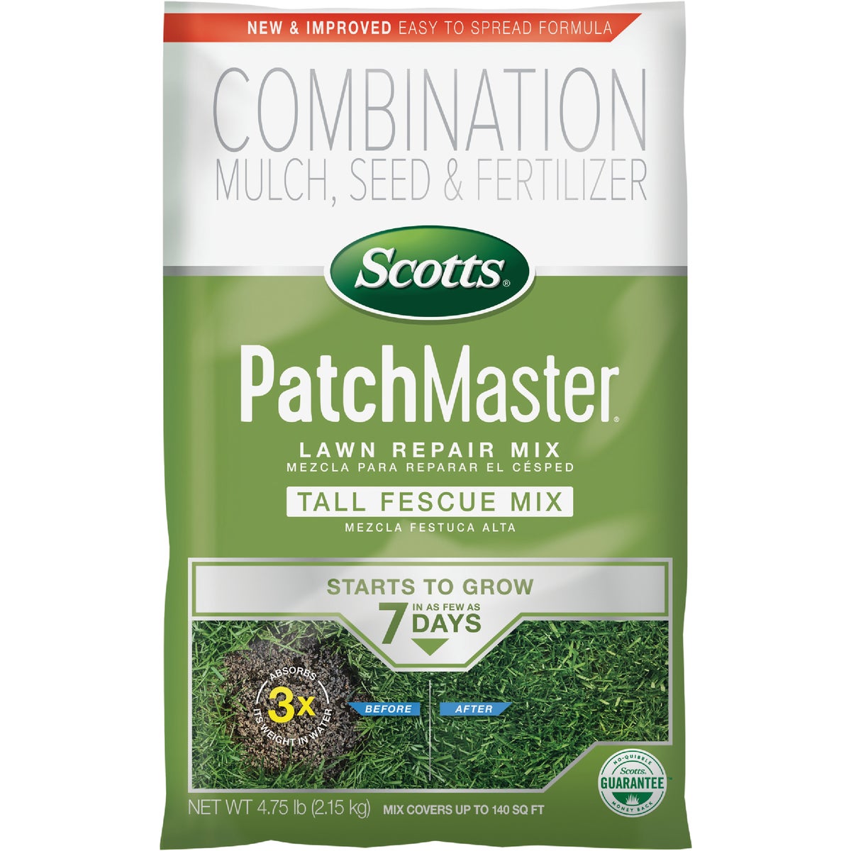 Scotts PatchMaster 4.75 Lb. 115 Sq. Ft. Coverage Fescue Grass Patch & Repair