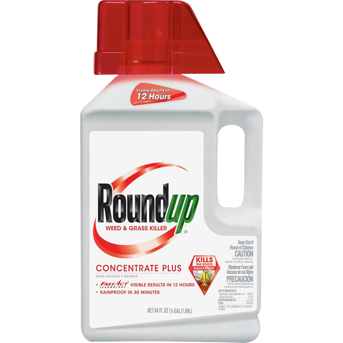 Roundup 1/2 Gal. Concentrate Plus Weed & Grass Killer