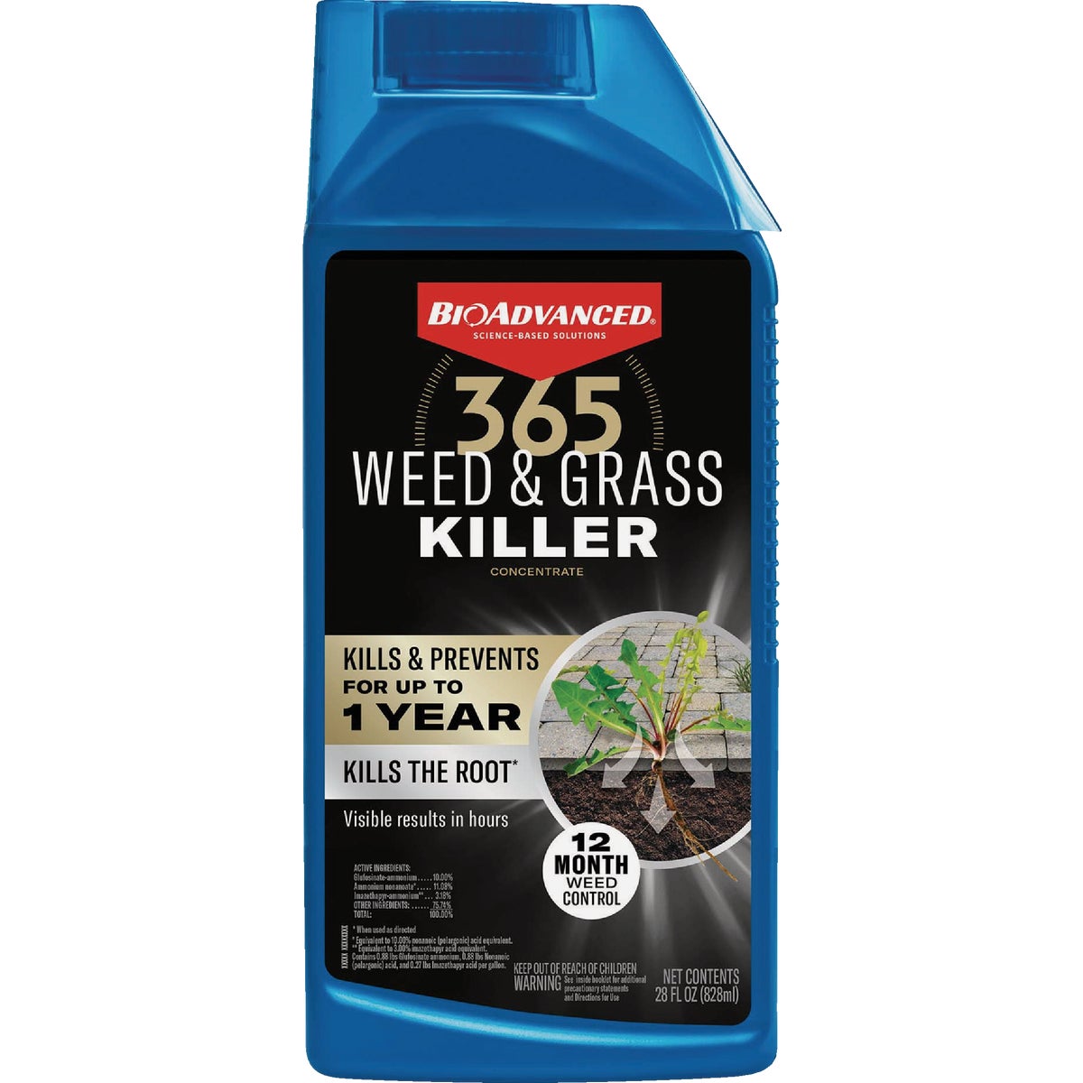 BioAdvanced 365 28 Oz. Concentrate Weed & Grass Killer