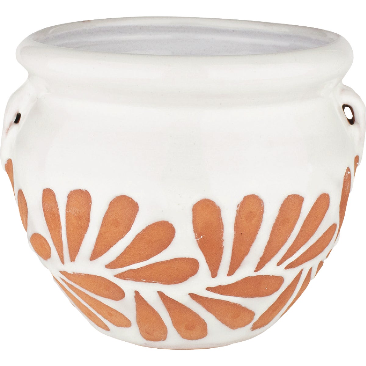 Syndicate Home and Garden 6 In. Michoacana Plumeado Clay Planter