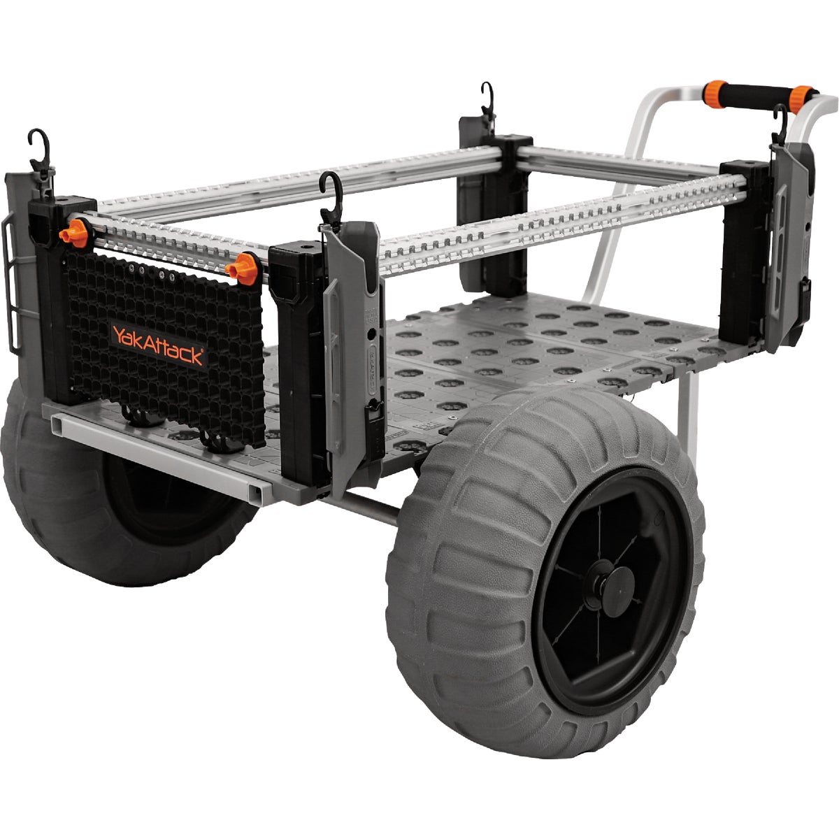 YakAttack SandRig 20 In. x 36 In. Surf Cart with 16 In. Balloon Tires