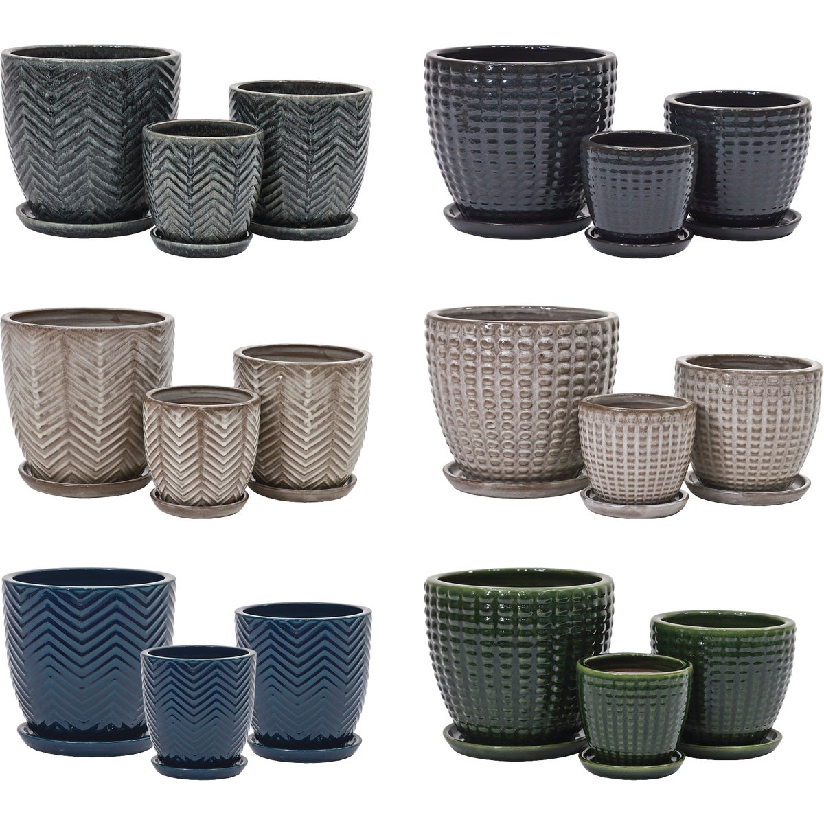 Deroma Kanawha-Kokosing Planter Pallet (72-Piece)