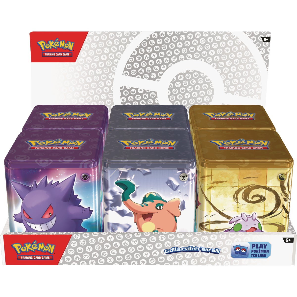 Pokemon 2024 Q1 Stacking Tin