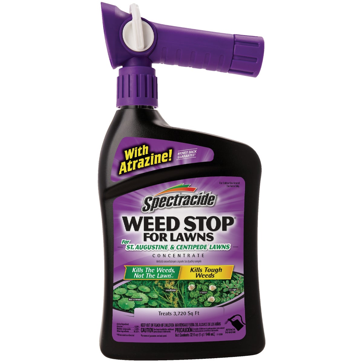 Spectracide Weed Stop For St. Augustine & Centipede Lawns 32 Oz. Ready To Spray Weed Killer