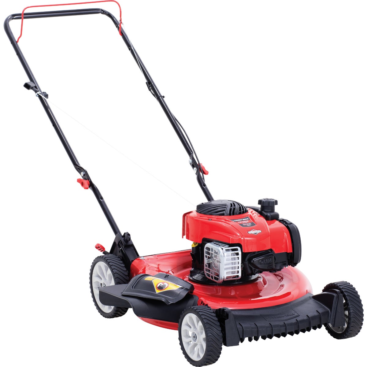 Troy-Bilt 21 In. 140cc Low Wheel Push Gas Mower with Mulch and Side Discharge