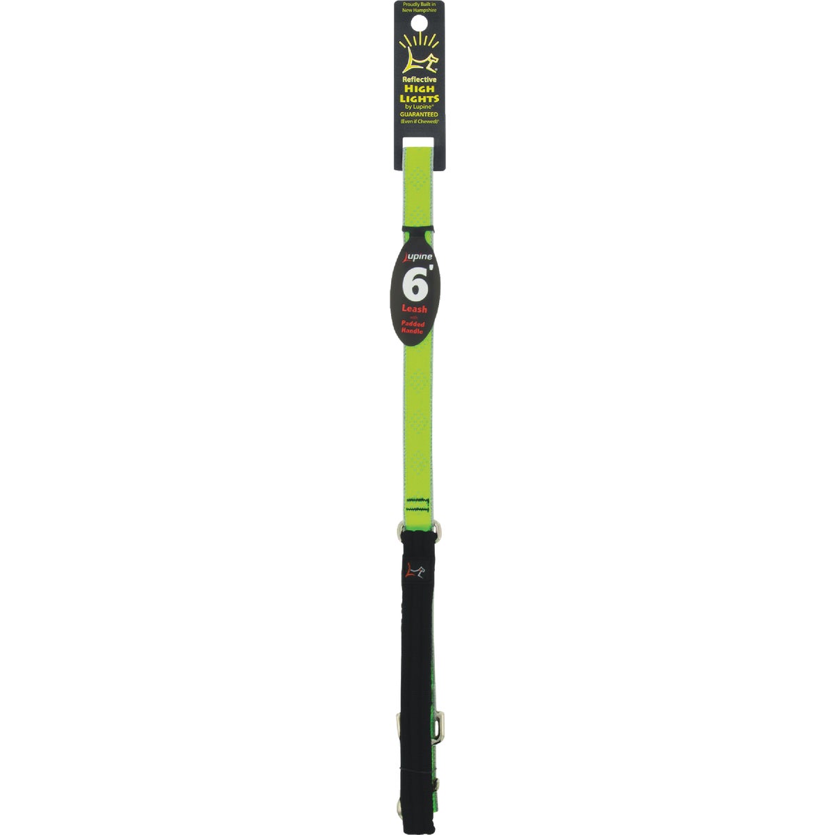 Lupine 3/4 In. x 6 Ft. Green Diamond Dog Leash