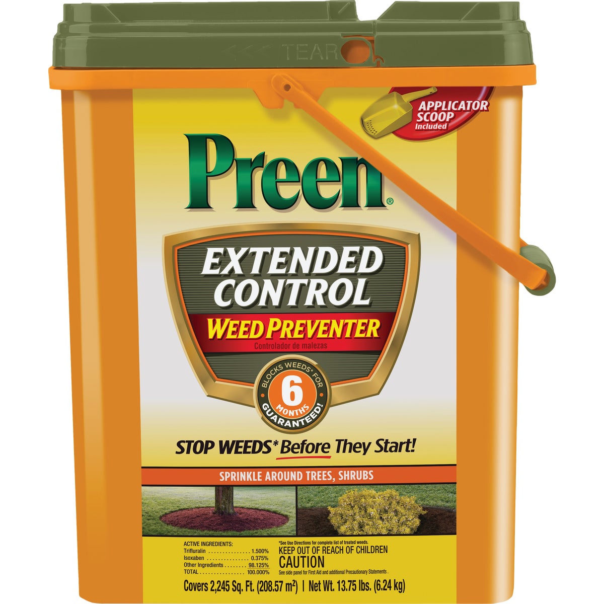 Preen Extended Control 13.75 Lb. Ready To Use Granules Weed Preventer