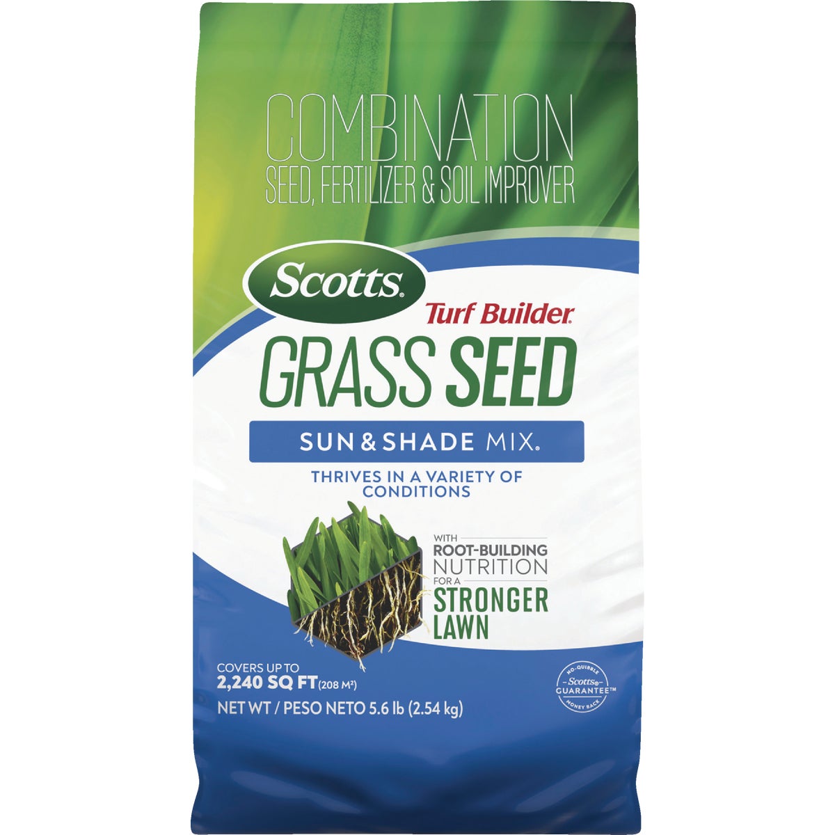 Scotts Turf Builder 5.6 Lb. 465 Sq. Ft. Sun & Shade Mix Grass Seed