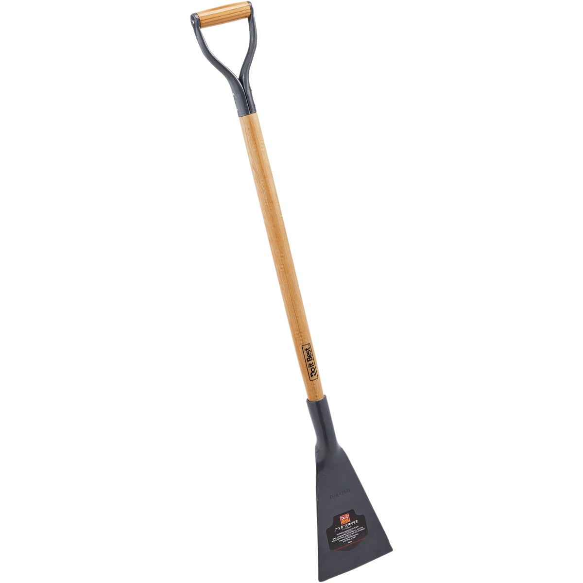 Do it Best SuperScraper 7 In. Steel Blade 36 In. Wood Handle Sidewalk Scraper