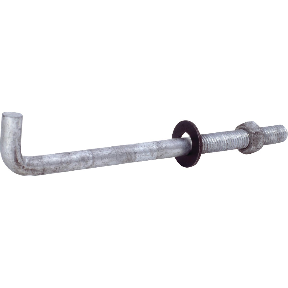 Grip-Rite 1/2 In. x 10 In. Bright Anchor Bolt with Round Washer (50 Ct.)