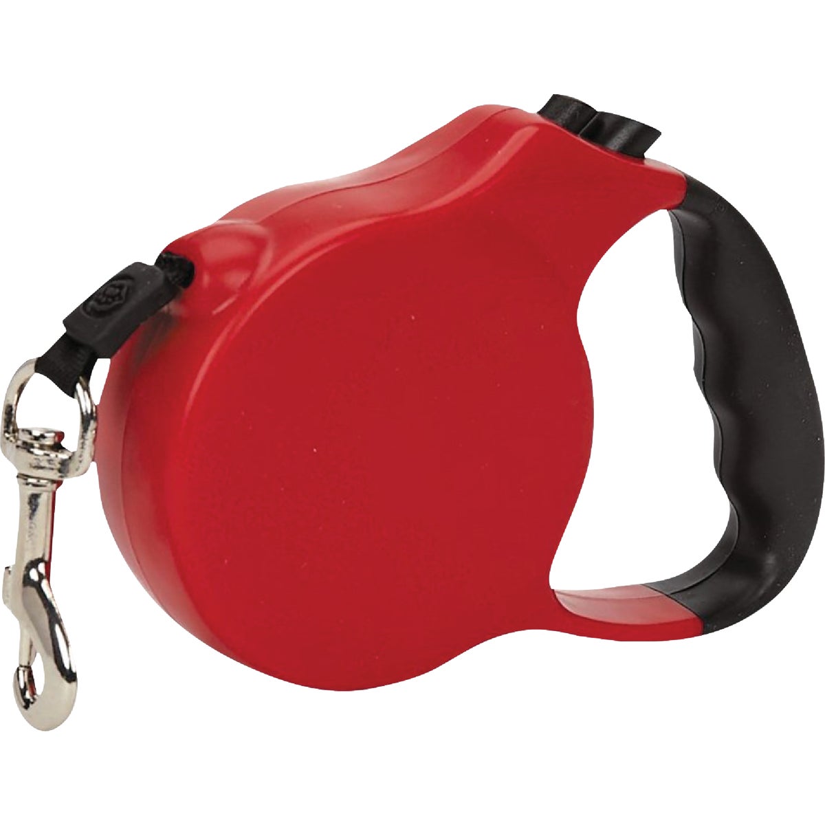 Boss Pet Casual Canine 10 Ft. Red Small Belted Retractable Lead