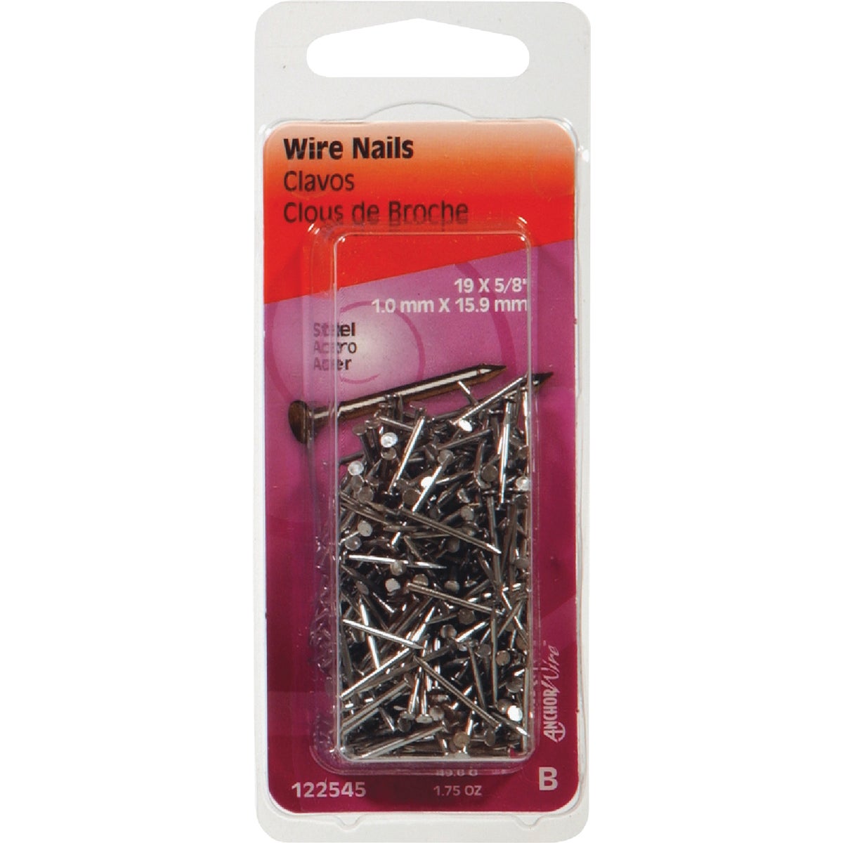 Hillman 1.75 Oz Brite Steel Wire Nails