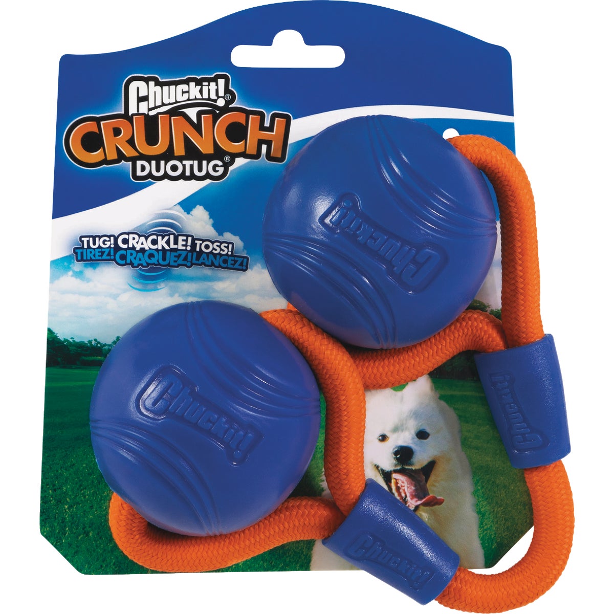 Chuckit Crunch DuoTug Dog Toy