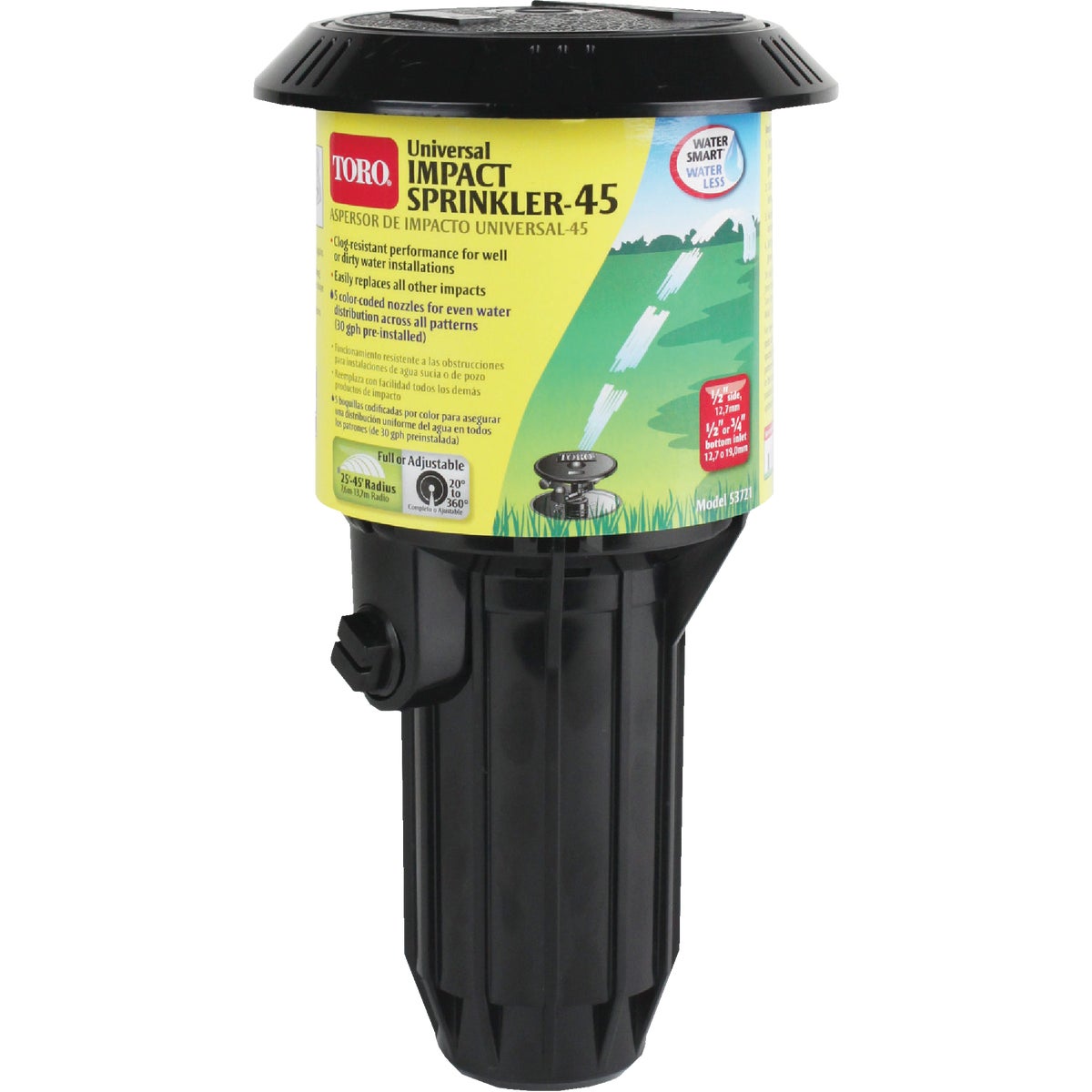 Toro Universal Pop-Up Impact Head Sprinkler