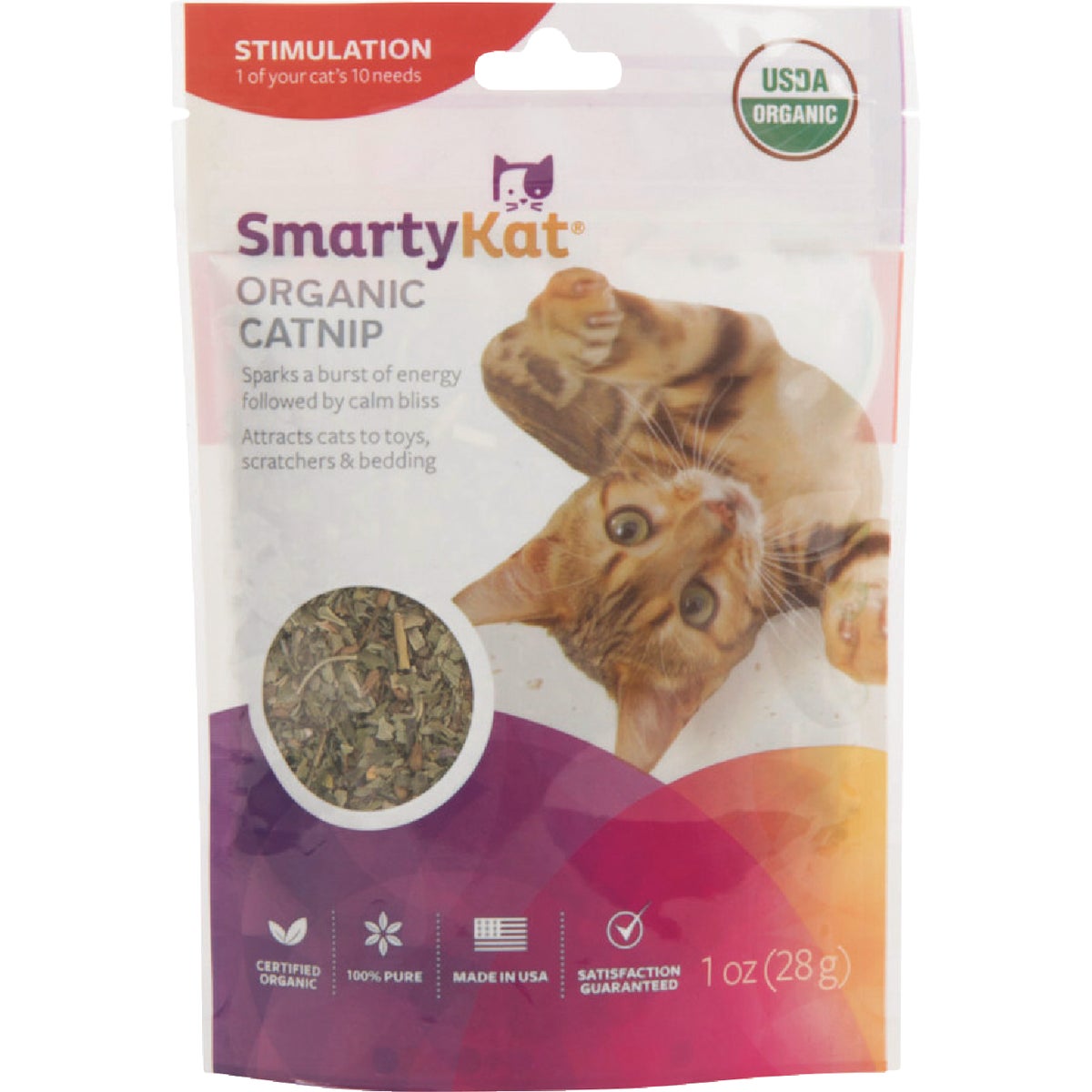 SmartyKat 1 Oz. Organic Catnip