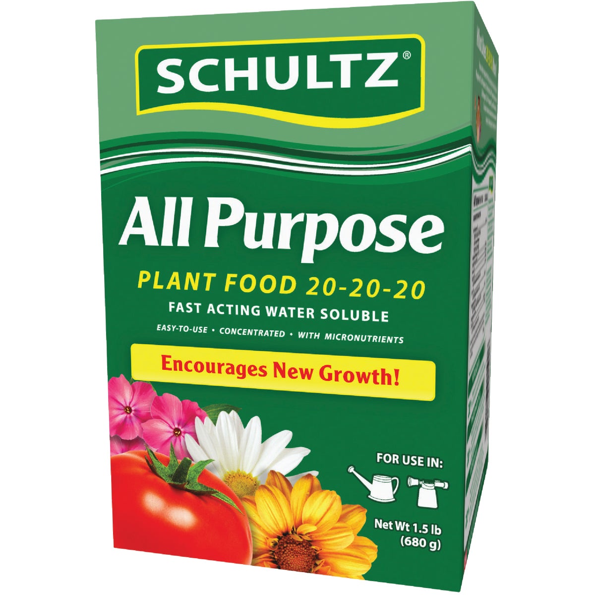 Schultz 1.5 Lb. 20-20-20 All Purpose Fast Acting Water Soluble Plant Food