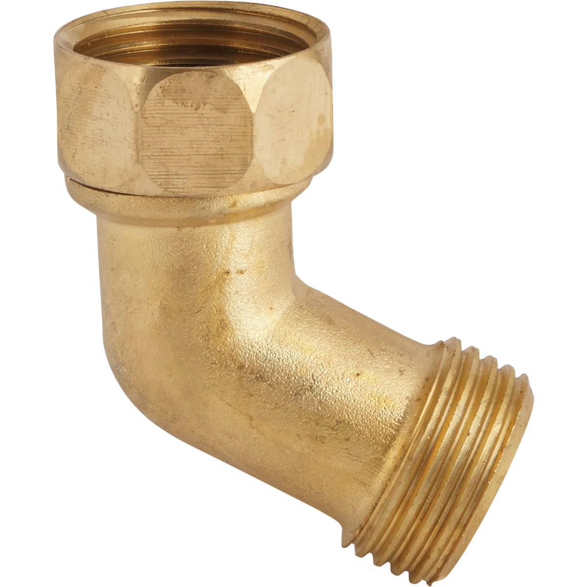 Best Garden Brass Gooseneck Hose Connector