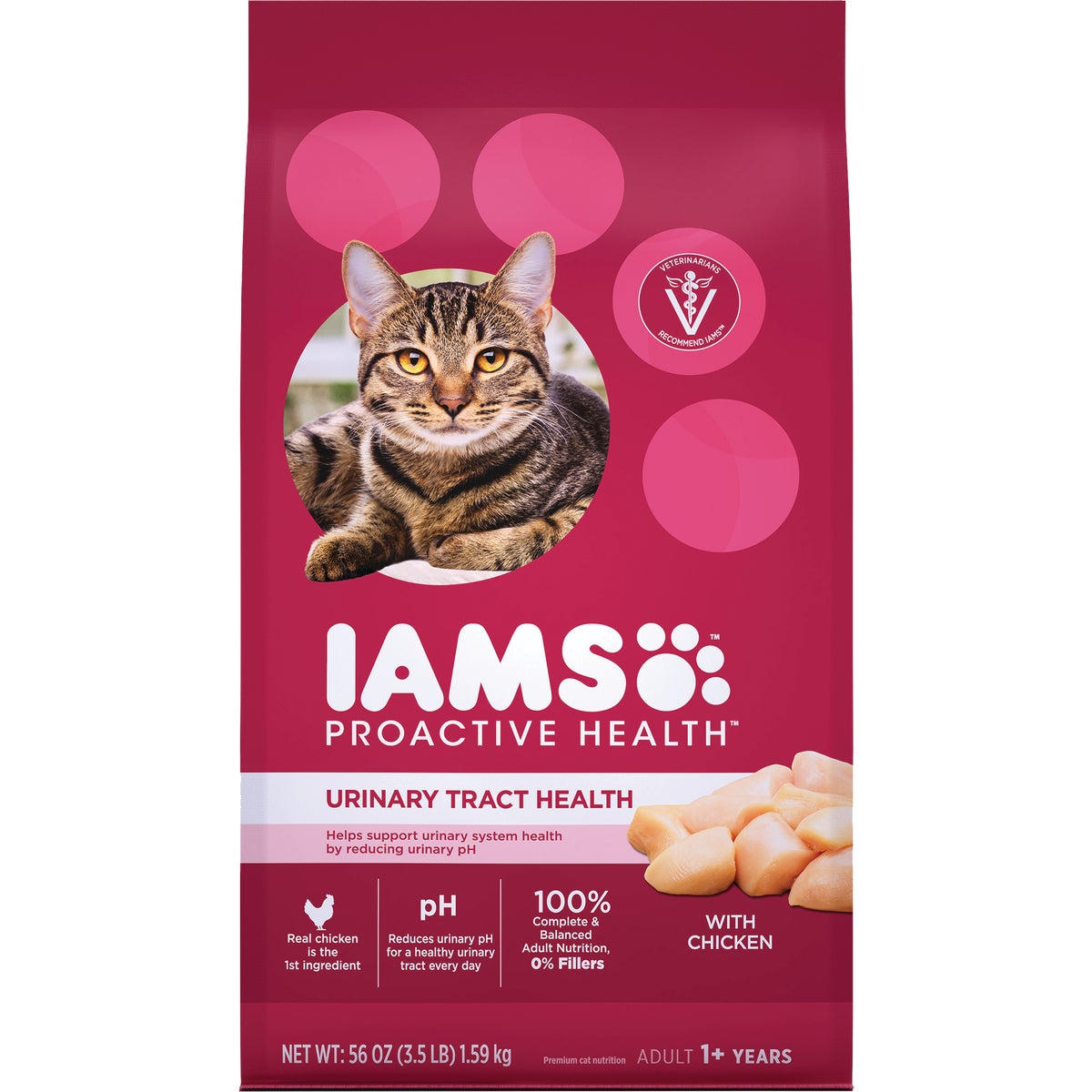 Iams Proactive Health Urinary Tract Formula 3.5 Lb. Chicken Flavor Adult Dry Cat Food