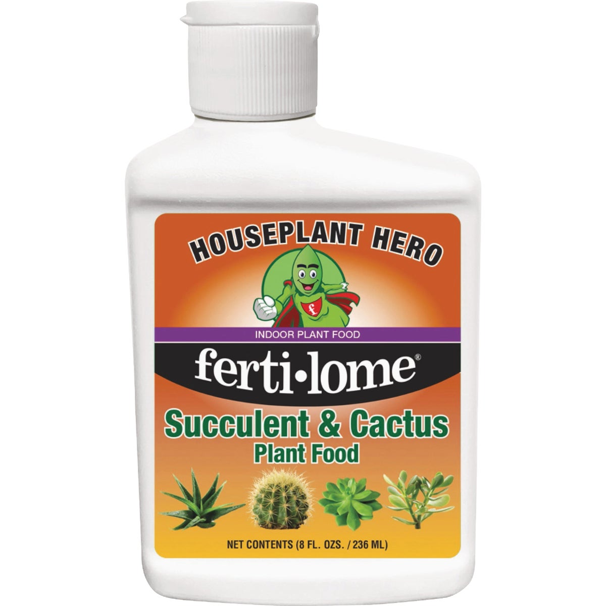Ferti-lome Houseplant Hero 8 Oz. 2-7-7 Concentrated Liquid Succulent & Cactus Plant Food