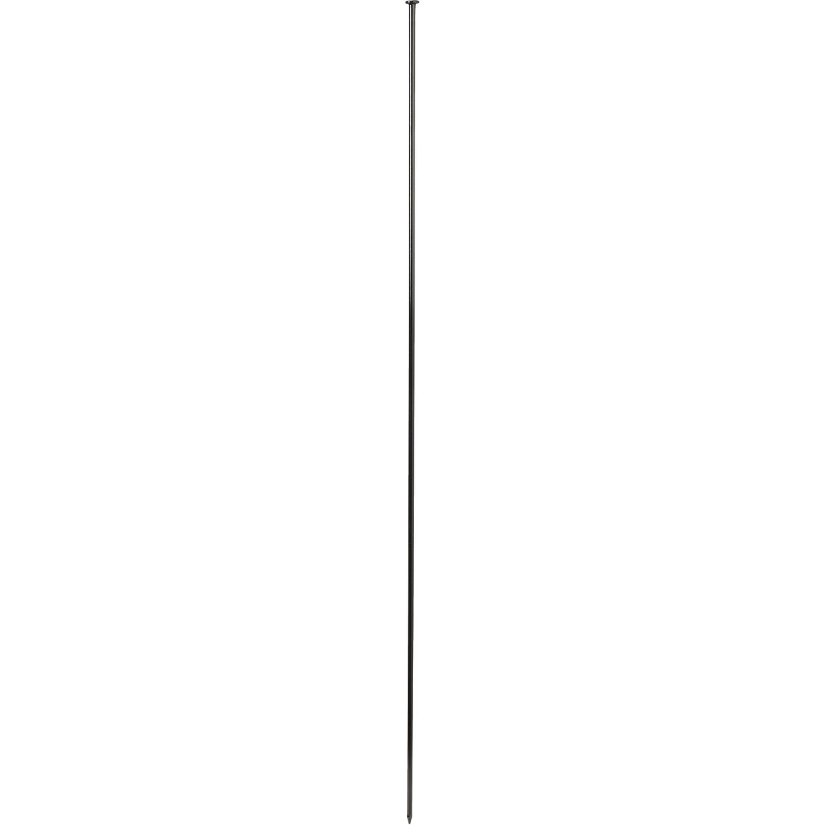Best Garden 52 In. H. Black Powder-Coated Steel Multi Purpose Fence Post