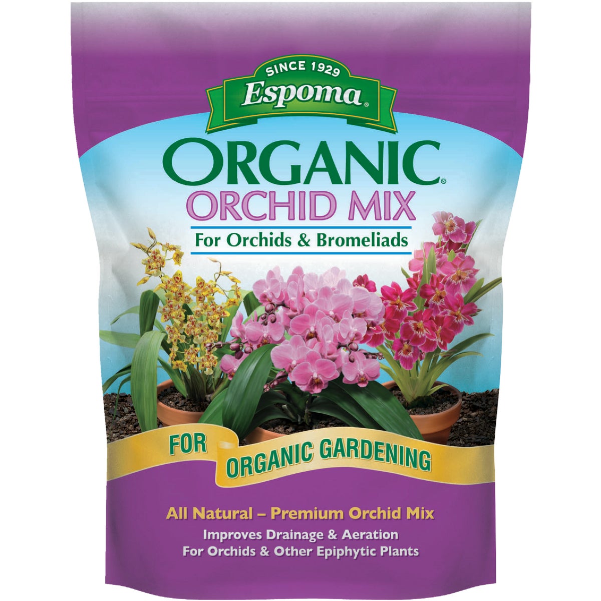 Espoma Organic 4 Qt. 2.8 Lb. Orchid Premium Potting Soil Mix