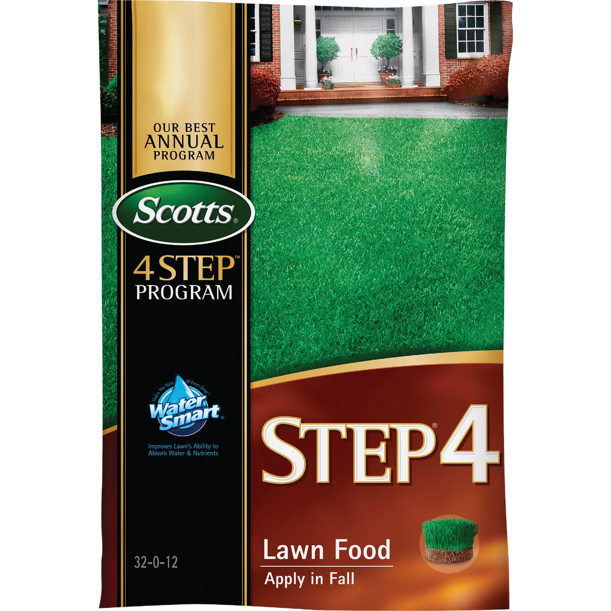 Scotts 4-Step Program Step 4 12.50 Lb. 5000 Sq. Ft. Fall Lawn Food
