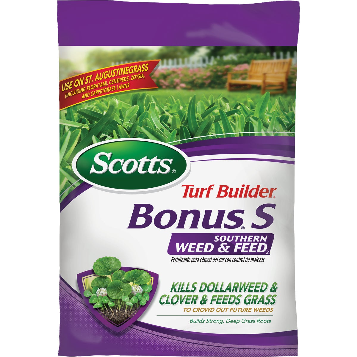 Scotts Turf Builder Bonus S Southern Weed & Feed Lawn Fertilizer With Weed Killer