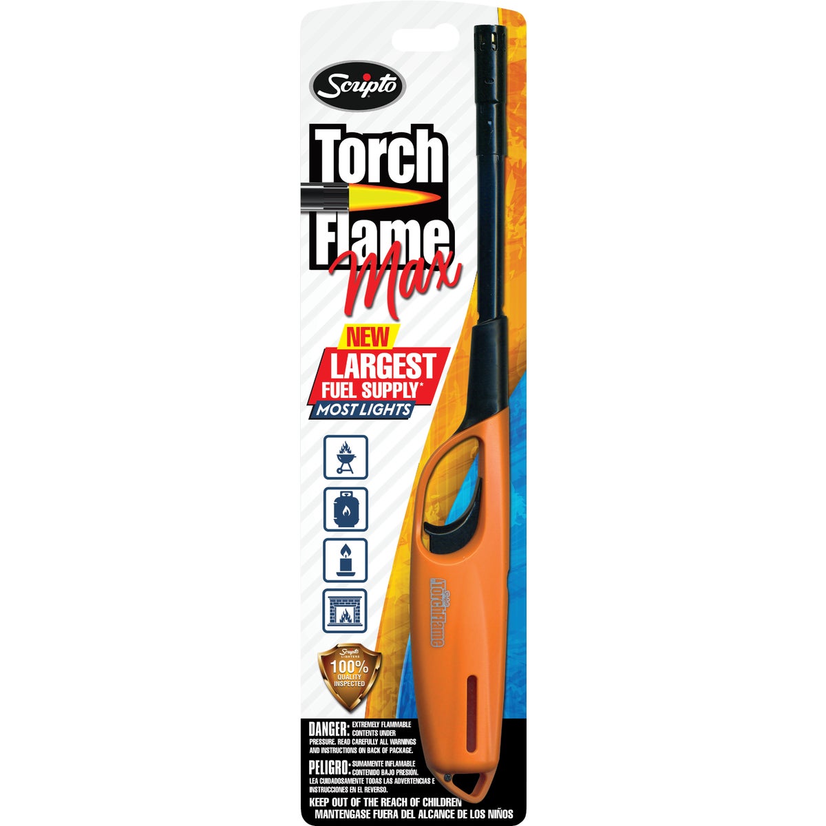 Scripto Aim 'n Flame Torch Flame Max Refillable Utility Lighter