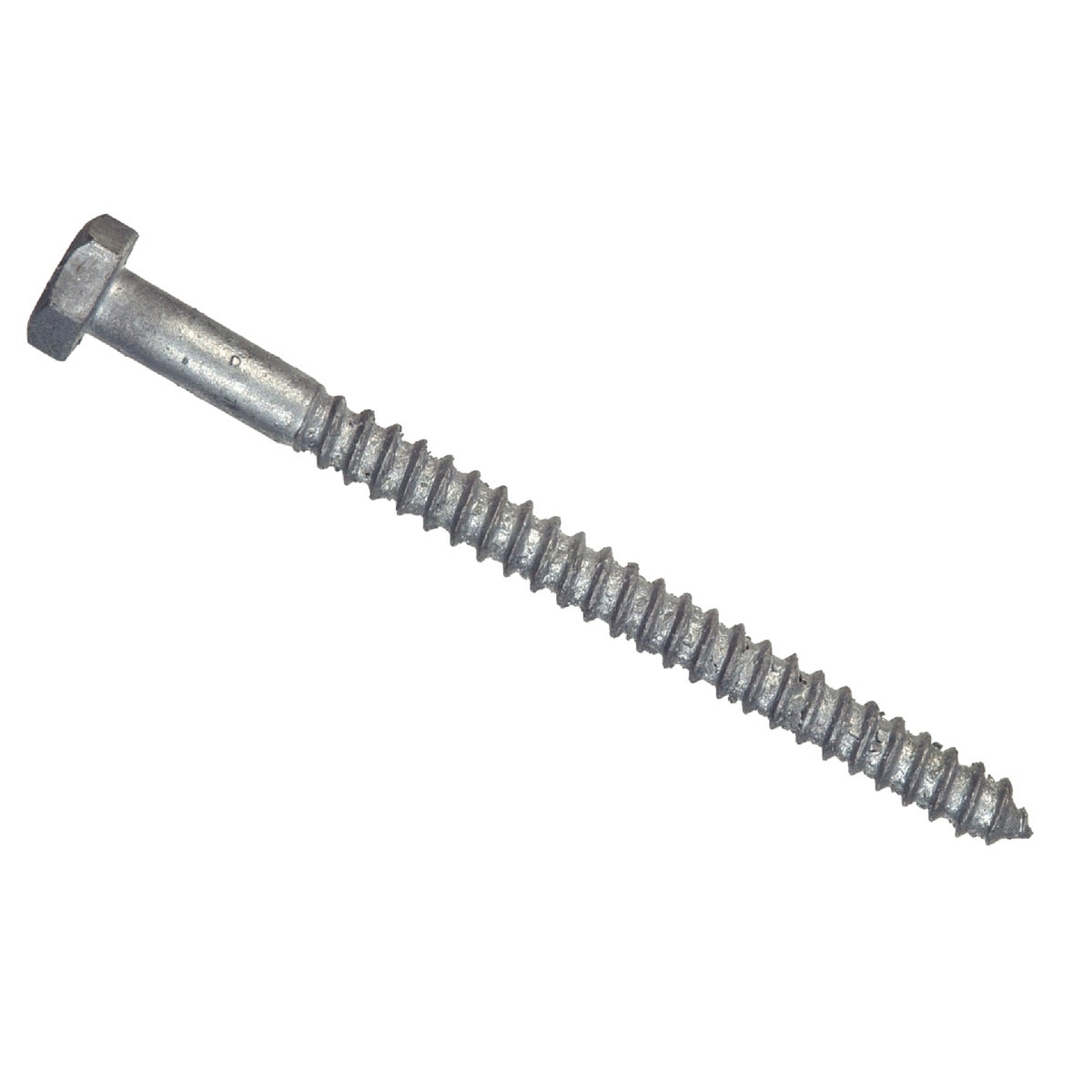 Hillman 1/4 In. x 1 In. Galvanized Hex Lag Screw (100 Ct.)