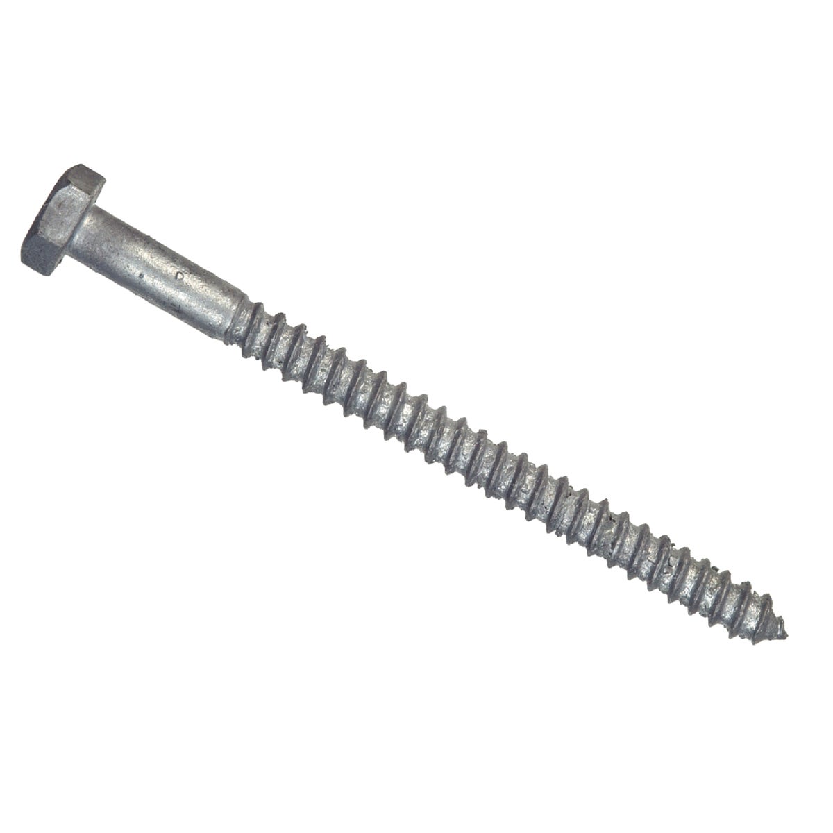 Hillman 1/4 In. x 2-1/2 In. Galvanized Hex Lag Screw (100 Ct.)