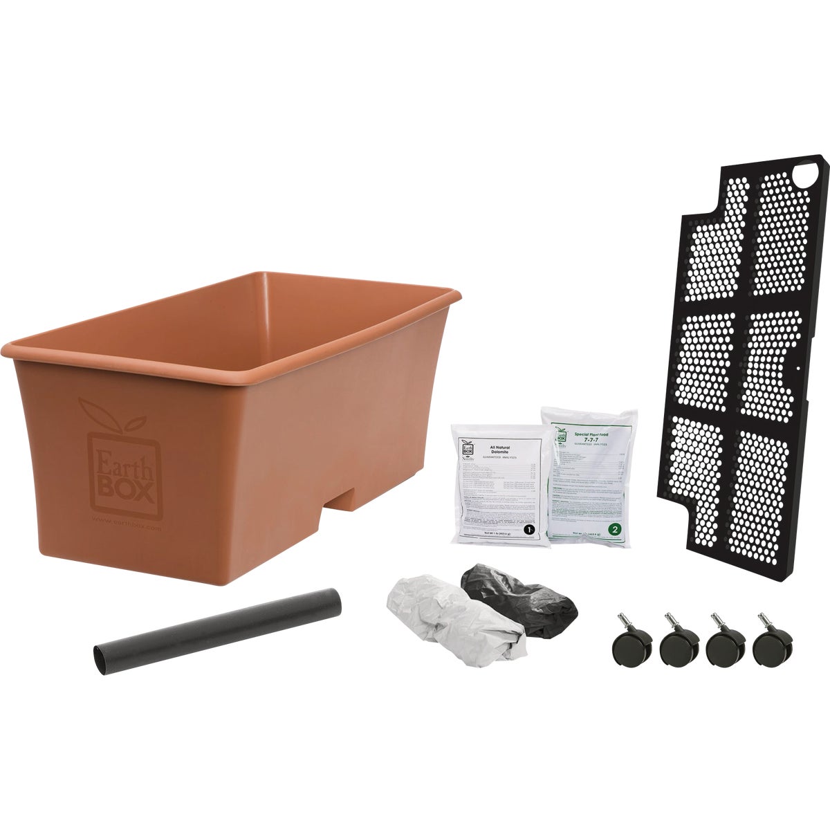 EarthBox 13 In. W. x 10.62 In. H. x 29.25 In. L. Terracotta Garden Kit