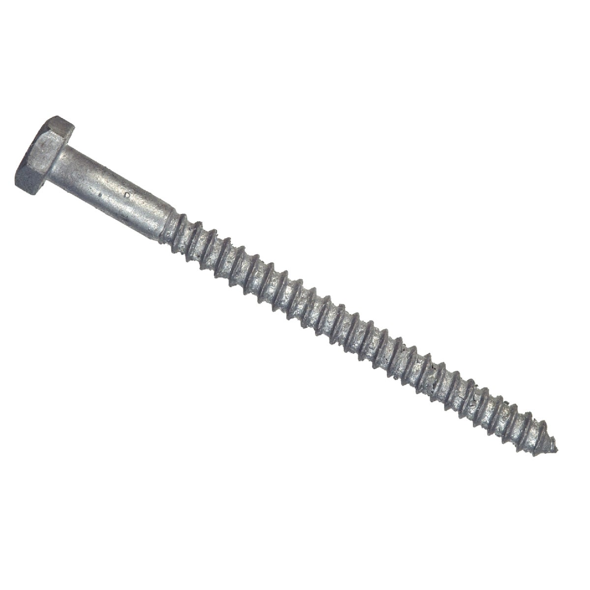 Hillman 3/8 In. x 4-1/2 In. Galvanized Hex Lag Screw (50 Ct.)