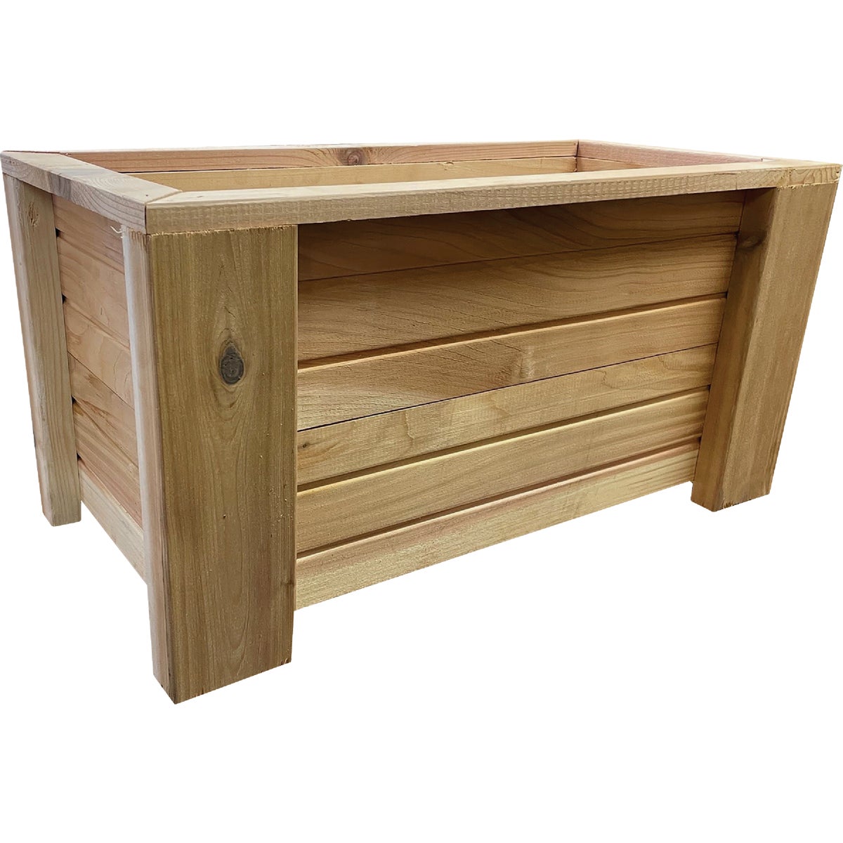 Real Wood Products 24 In. Cedar Deck Box
